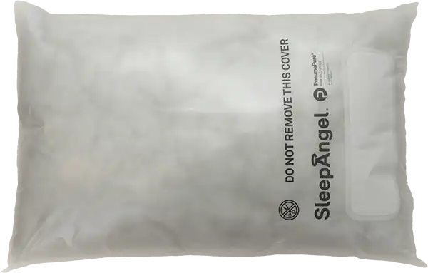Kissen mit transparenter Hülle